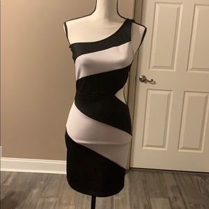 Body Central Black and White dress